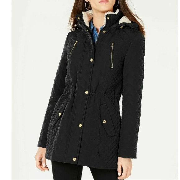 Laundry By Shelli Segal Jackets & Blazers - Laundry by Shelli Segal Women's Quilted Hooded Jacket